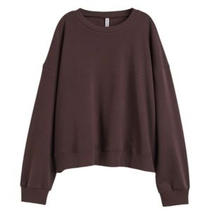 h&m brown sweatshirt